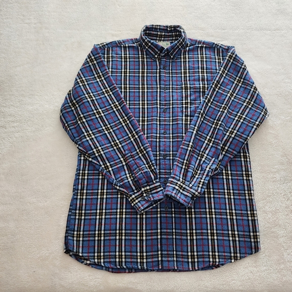 L.L. Bean Other - L.L.Bean Scotch Plaid Flannel L/S Shirt, Traditional Fit, Men's Large-Tall - GUC